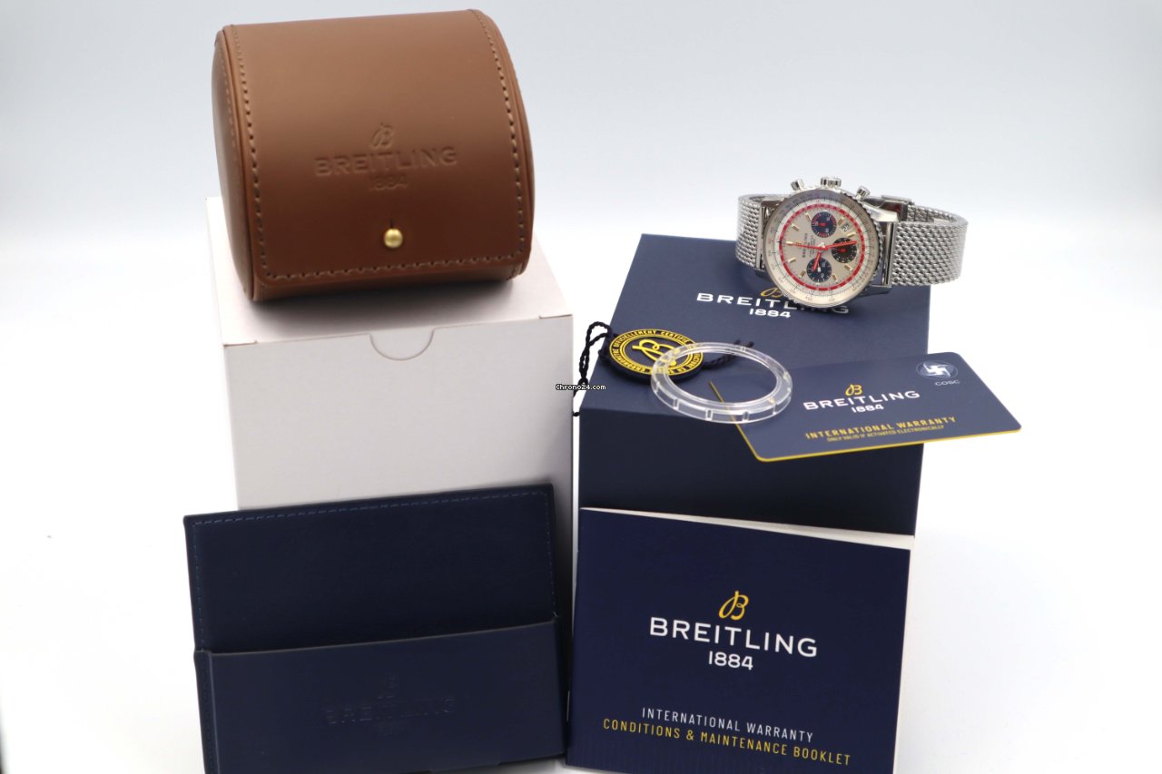 IMG_9081 Breitling Mens watch Unisex Automatic Steel AB01219A1G1A1 Replica 8