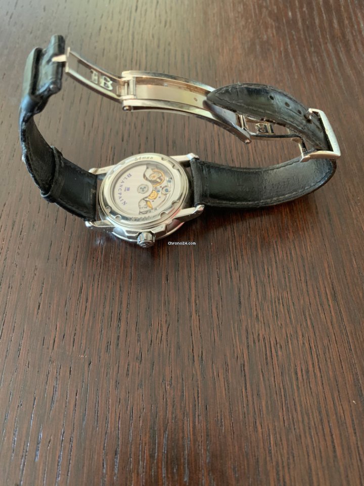 Blancpain Mens watch Unisex Automatic Steel 1735 Replica 8