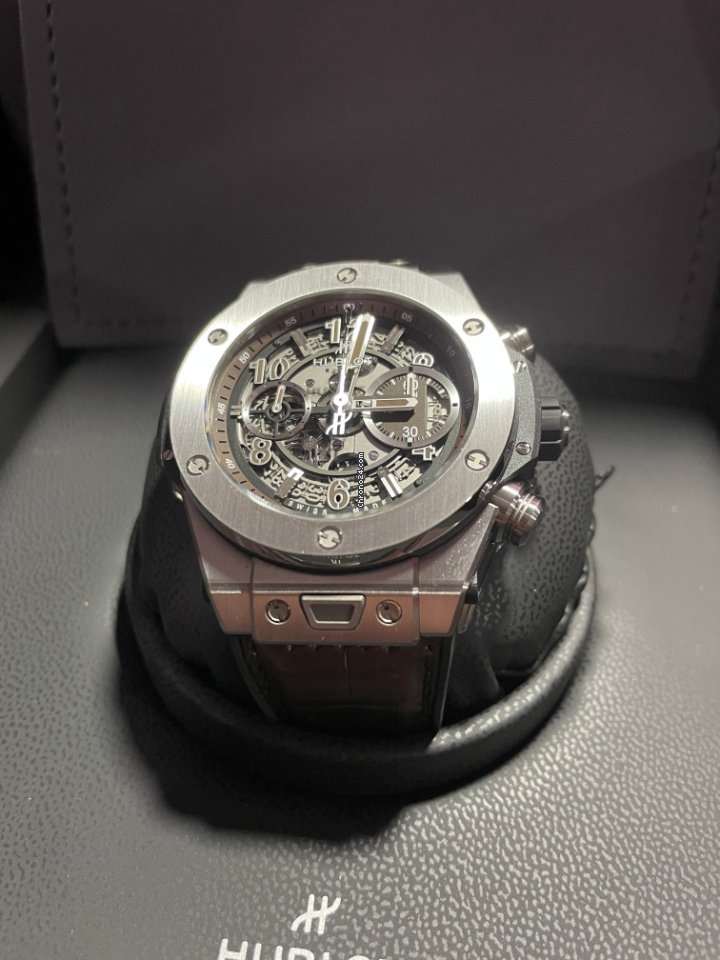 IMG_9081 Hublot Big Bang Unico Mens watch Unisex Automatic Titanium 411.NX.3170.LR Replica 8