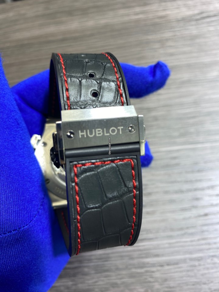 IMG_9081 Hublot Classic Fusion Aerofusion Mens watch Unisex Automatic Titanium 528.NX.0170.NX Replica 8