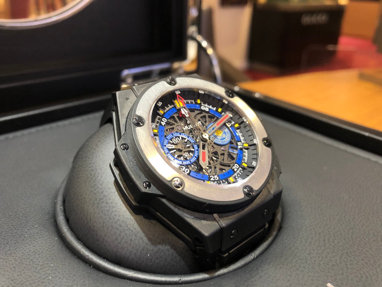 IMG_9081 Hublot King Power Mens watch Unisex Automatic Ceramic 716.CN.1129.RX.LCT14 Replica 8
