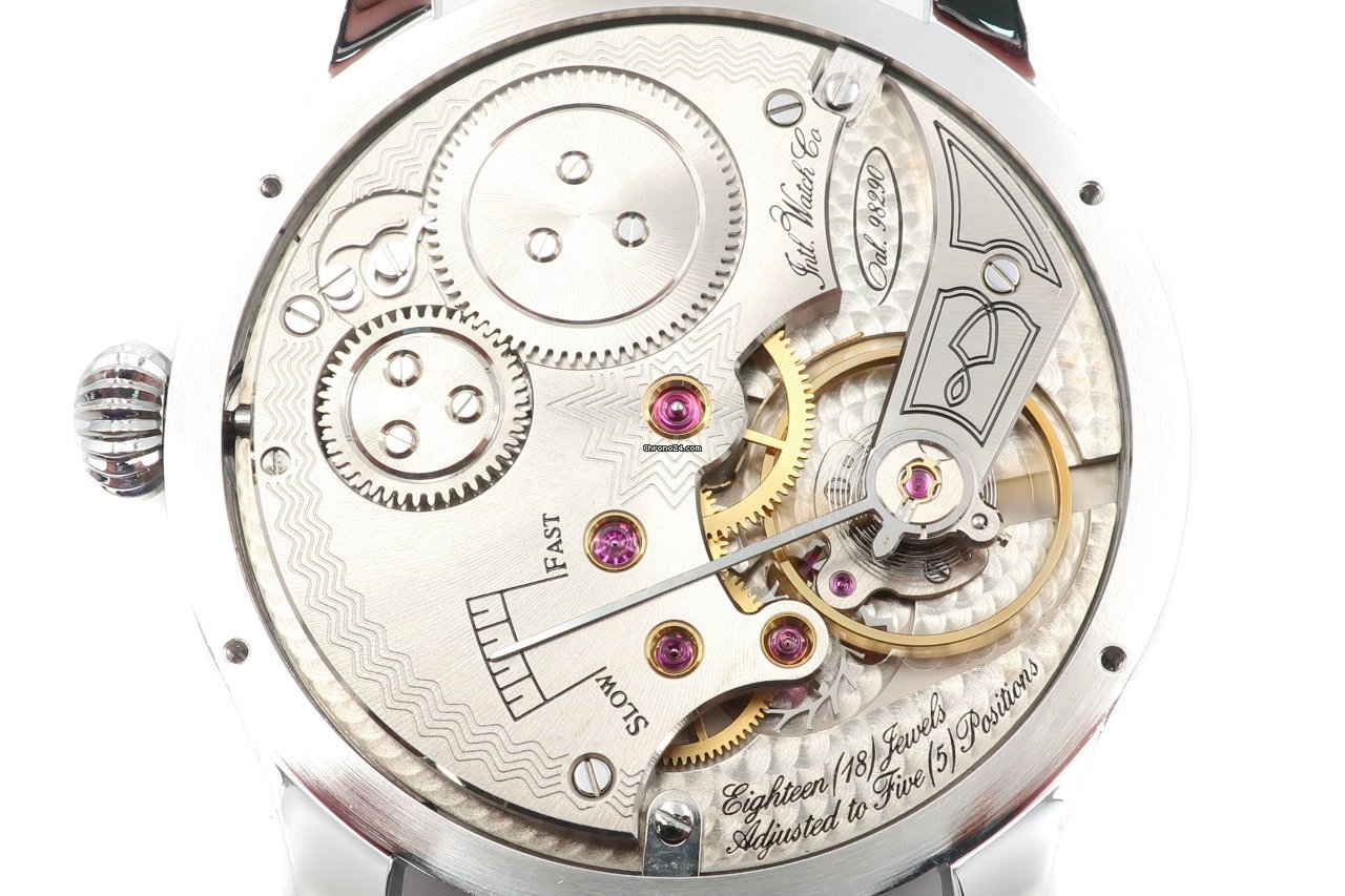 IMG_9081 IWC Portuguese Hand-Wound Mens watch Unisex Manual winding Steel 5442 Replica 8