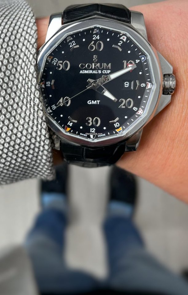 Corum Admirals Cup Mens watch Unisex Automatic Steel 01.0055 Replica 8