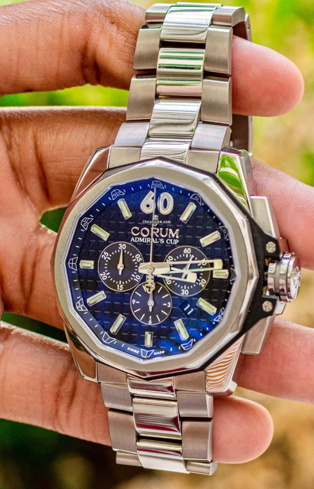 IMG_9081 Corum Mens watch Unisex Automatic Titanium 132.201.04 V200 AN10 Replica 8
