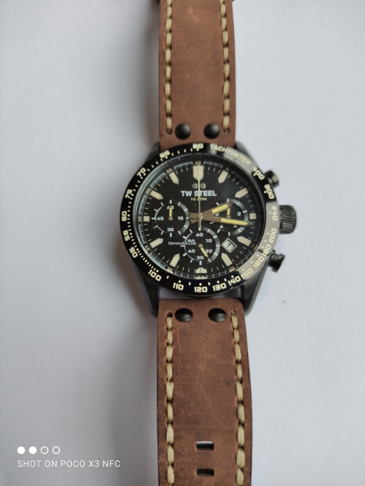 IMG_9081 TW Steel Mens watch Unisex Quartz Steel TW Steel Chrono Sport Chrono CHS1 Replica 8