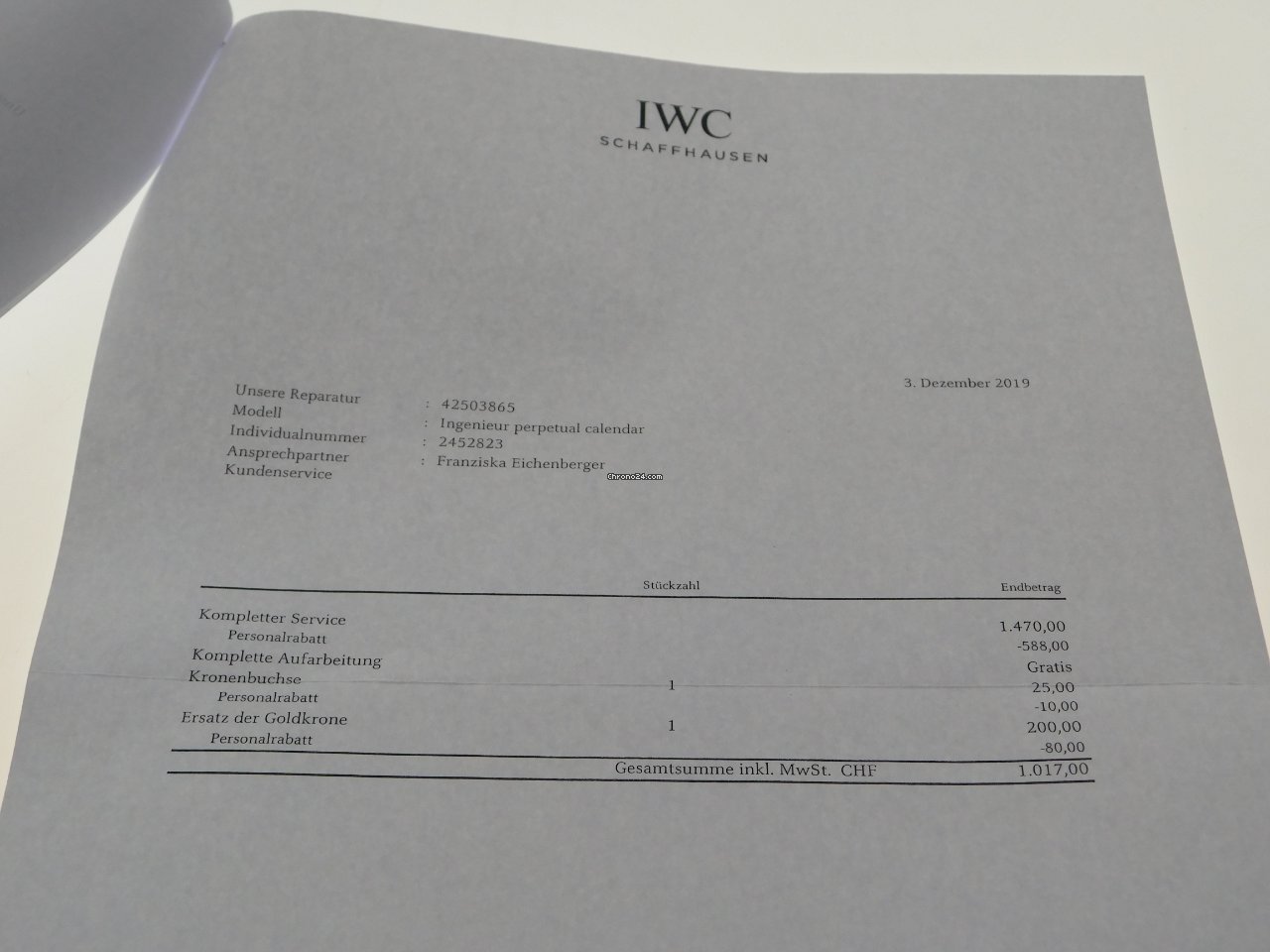 IMG_9081 IWC Ingenieur Mens watch Unisex Automatic Yellow gold 9263 Replica 8