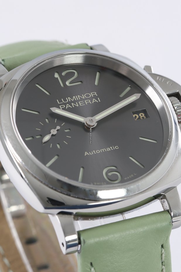 IMG_9081 Panerai Luminor Due Mens watch Unisex Automatic Steel PAM 00755 Replica 8