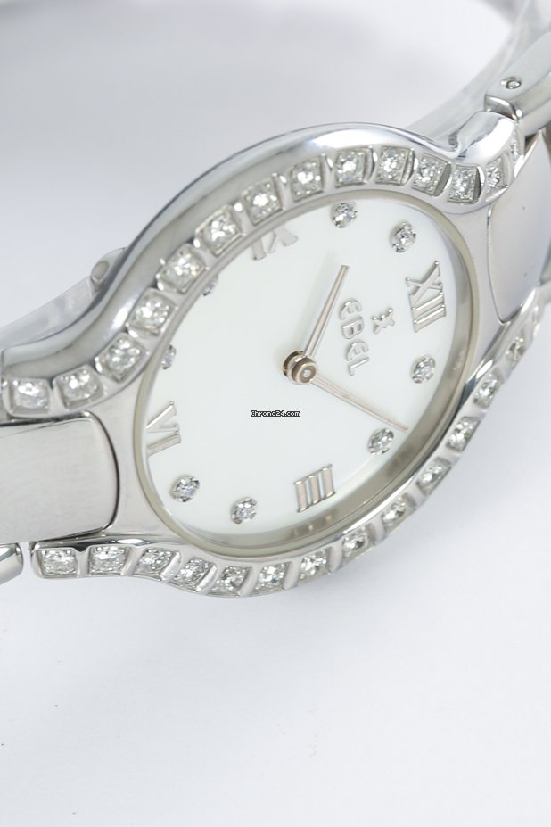 IMG_9081 Ebel Beluga Womens watch Quartz Steel E9157428-20 Replica 8