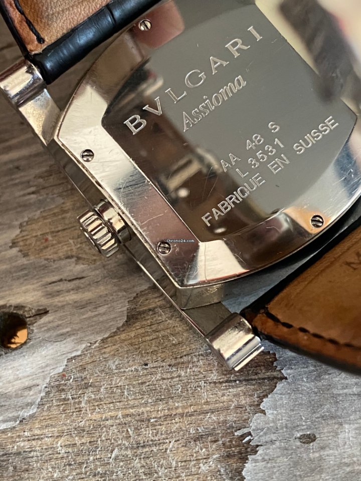 IMG_9081 Bulgari Assioma Mens watch Unisex Automatic Steel AA 48 S Replica 8