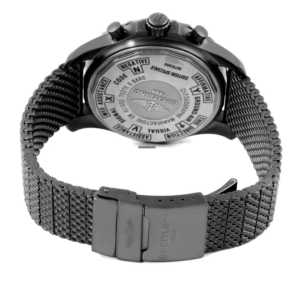 IMG_9081 Breitling Chronospace Military Mens watch Unisex Quartz Steel M78366 Replica 8