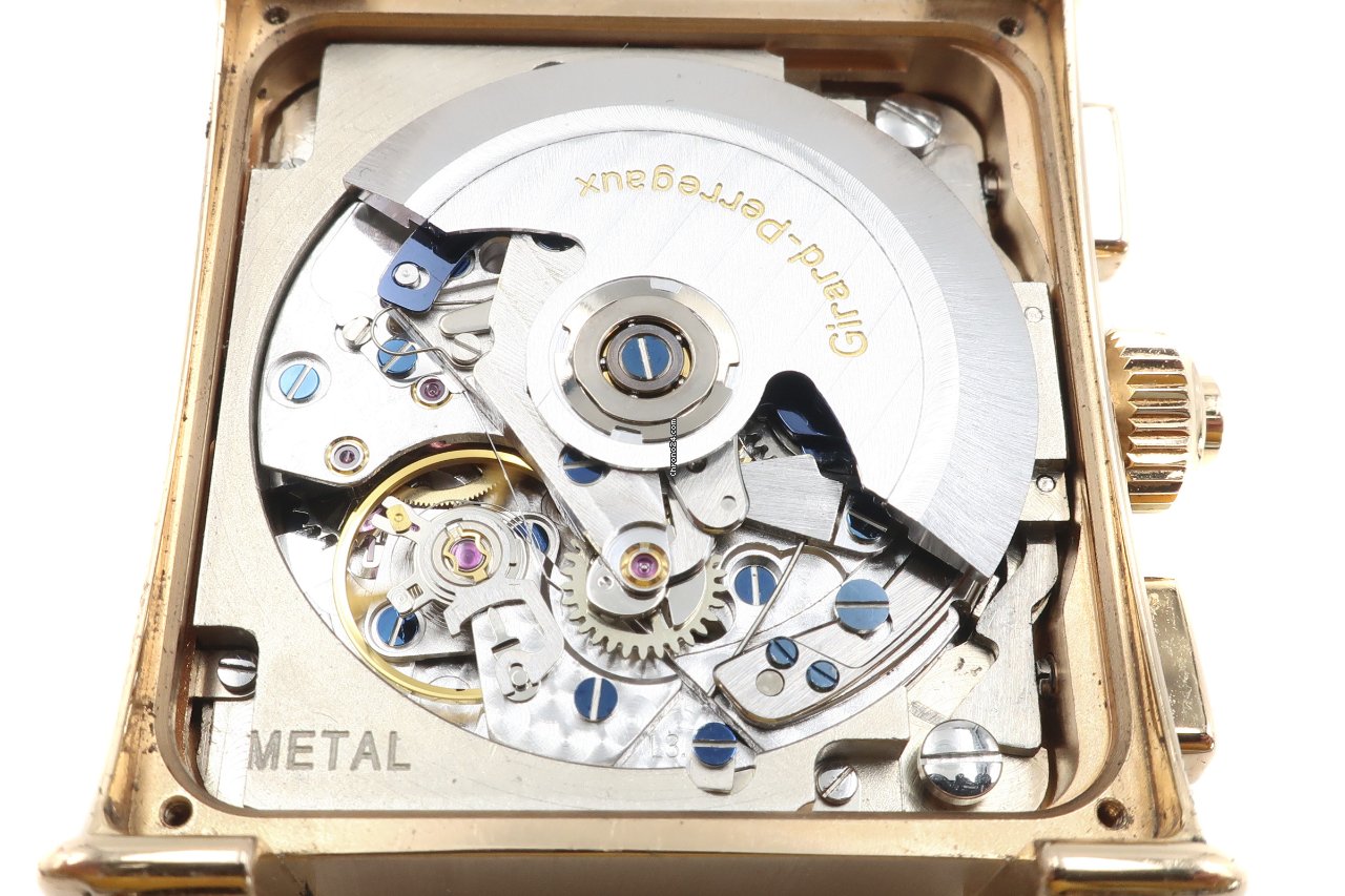 Girard Perregaux Mens watch Unisex Automatic Yellow gold 9021 Replica 8