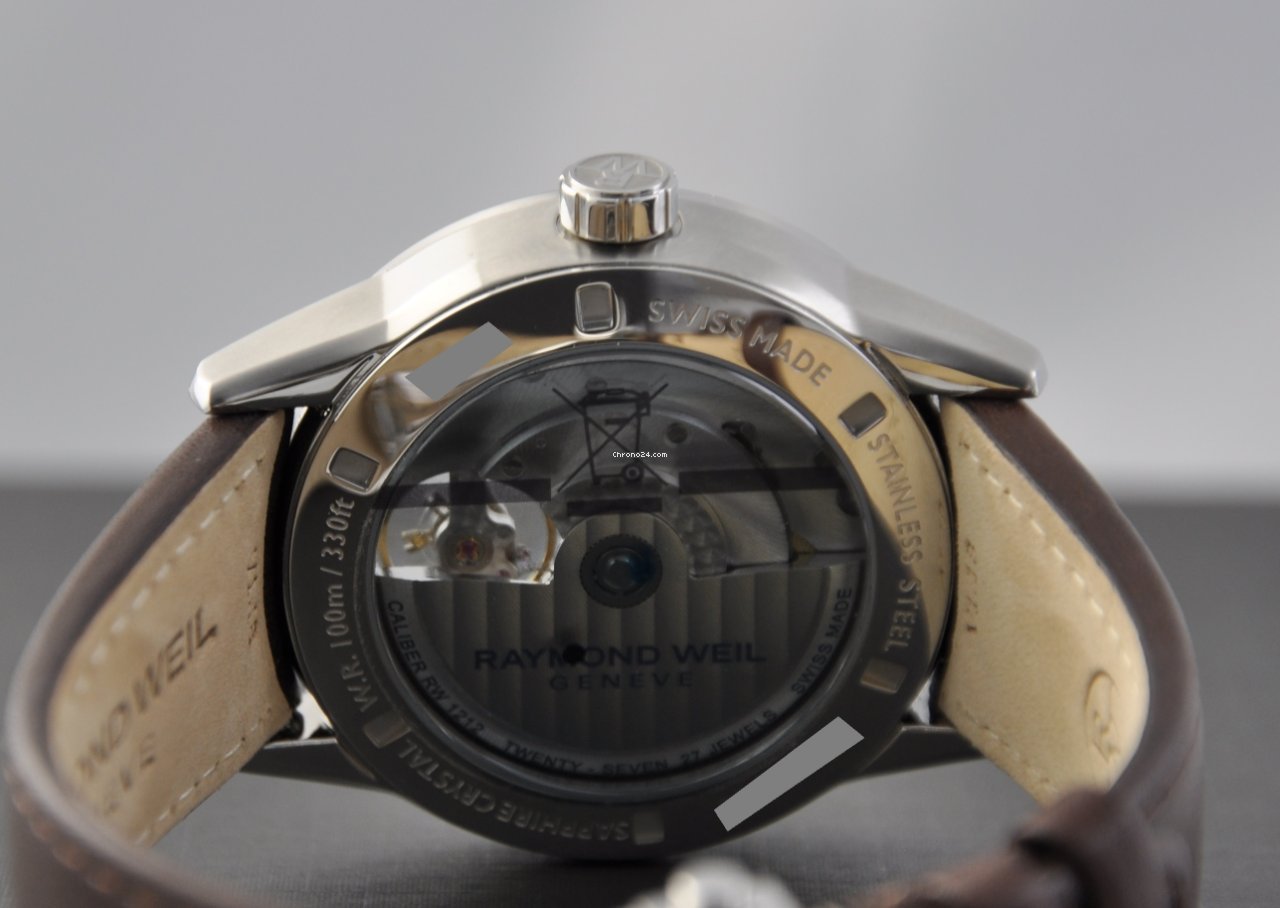 IMG_9081 Raymond Weil Freelancer Mens watch Unisex Automatic Steel 2780-STC-65001 Replica 8