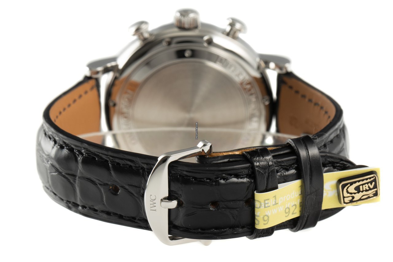 IWC Portofino Chronograph Mens watch Unisex Automatic Steel IW391008 Replica 8