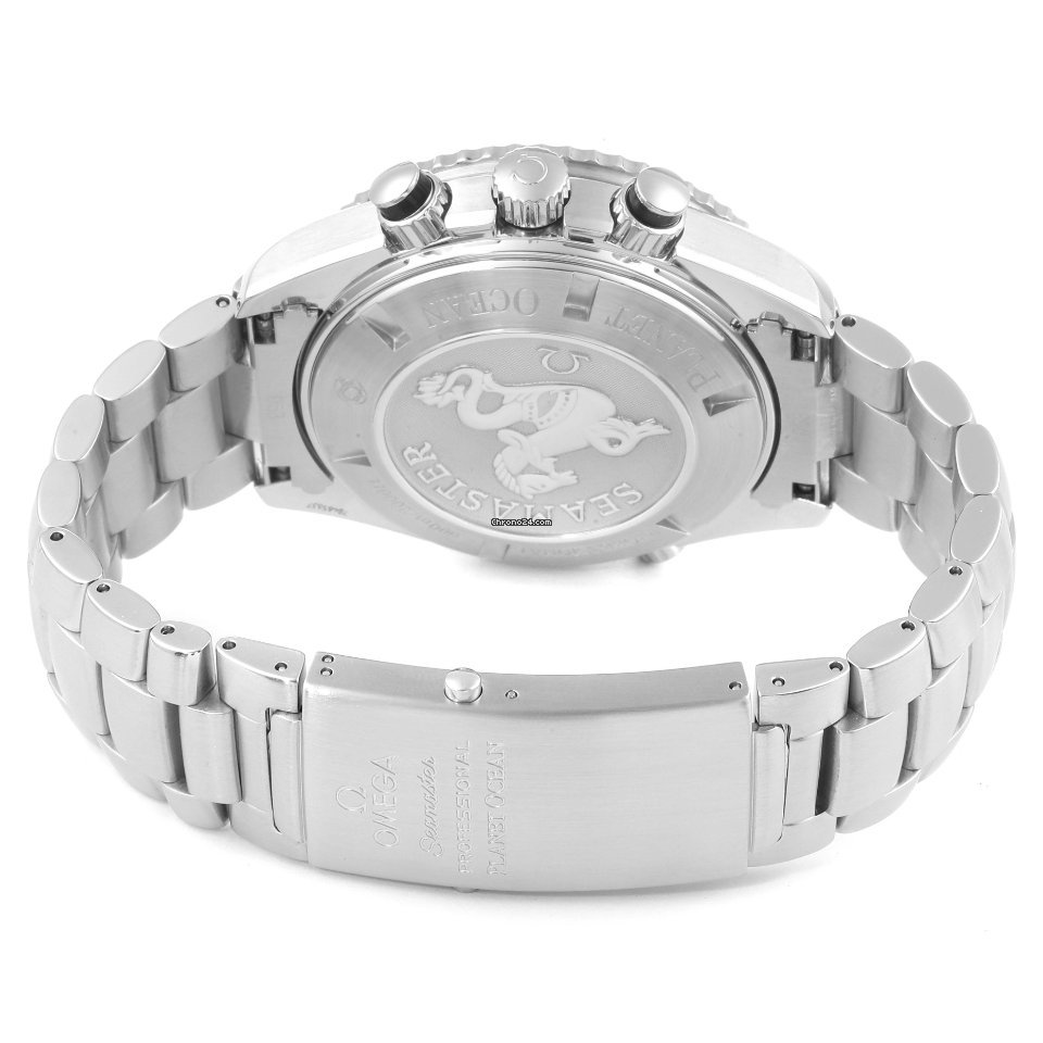 Omega Seamaster Planet Ocean Chronograph Mens watch Unisex Automatic Steel 2210.51.00 Replica 8