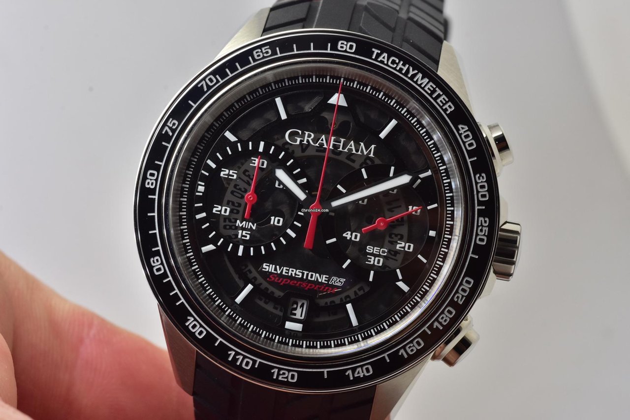 Graham Silverstone RS Mens watch Unisex Automatic Steel 2STBC.B05A Replica 8