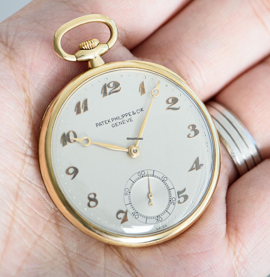 Patek Philippe Vintage Mens watch Unisex Manual winding Yellow gold 722 Replica 8