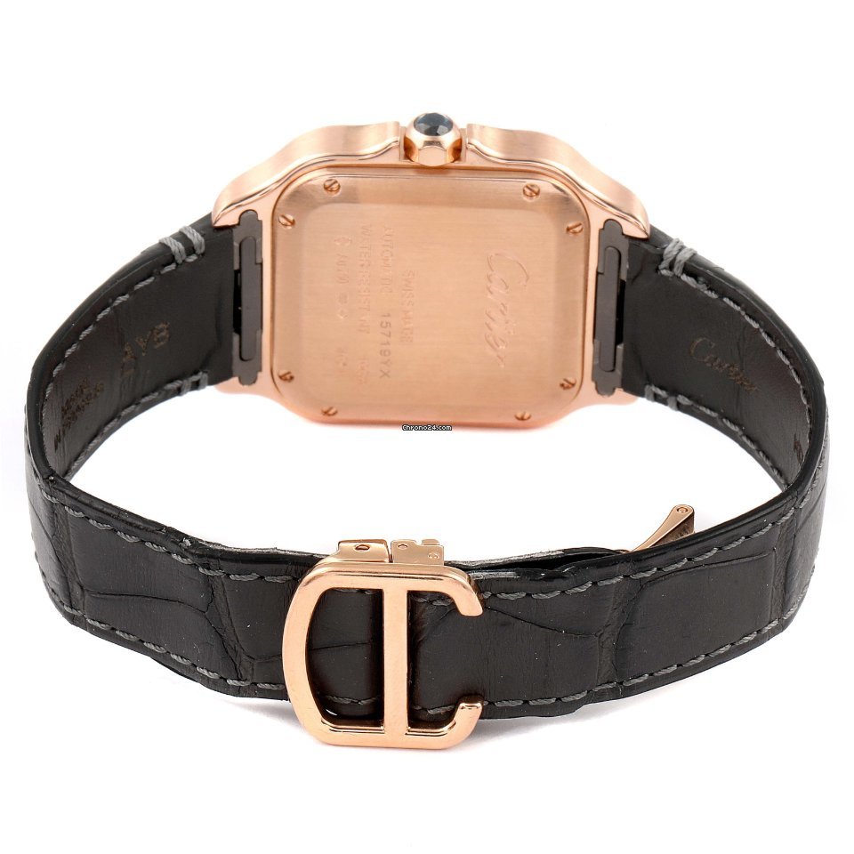 IMG_9081 Cartier Santos Mens watch Unisex Automatic WGSA0012 Replica 8