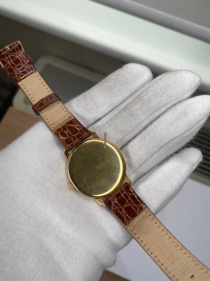 IMG_9081 Patek Philippe Calatrava Mens watch Unisex Manual winding Yellow gold 2593 Replica 8