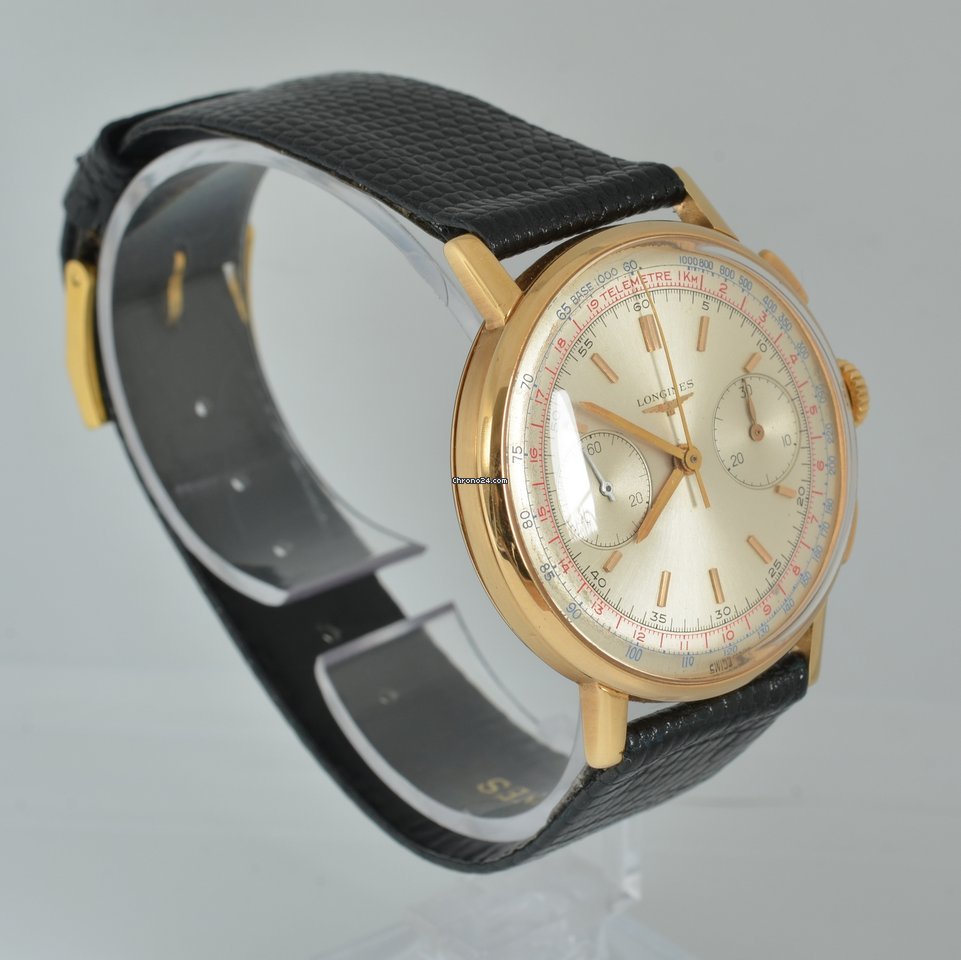 IMG_9081 Longines Mens watch Unisex Manual winding Rose gold 7414 Replica 8