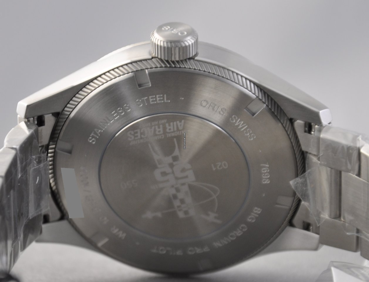 IMG_9081 Oris Big Crown ProPilot Day Date Mens watch Unisex Steel 01 752 7698 4194-Set MB Replica 8