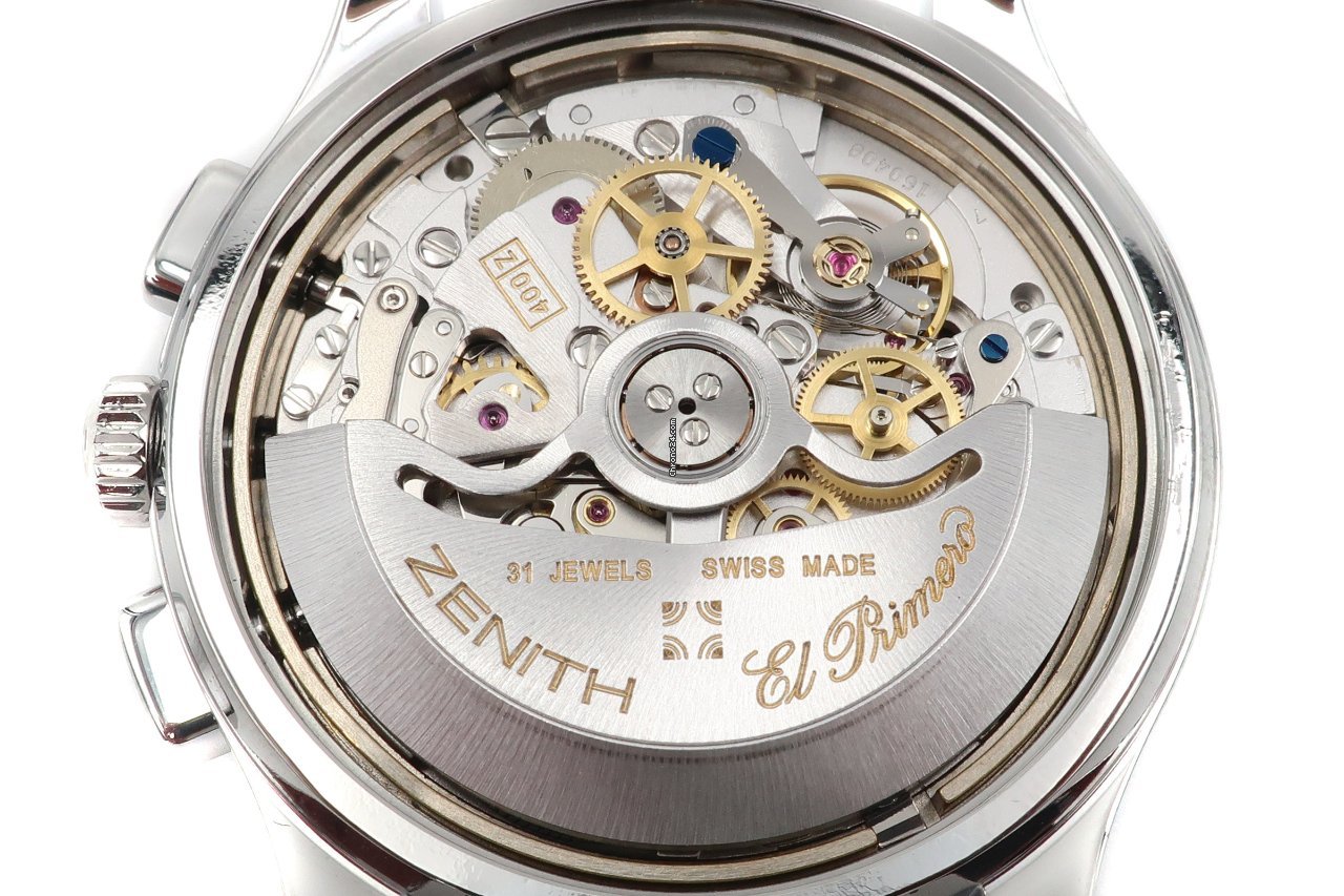 IMG_9081 Zenith El Primero Chronograph Mens watch Unisex Automatic Steel 02.0501.400 Replica 8