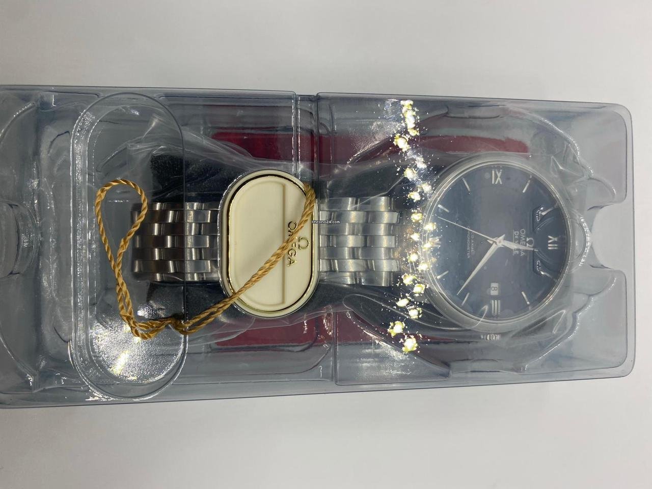Omega De Ville Prestige Mens watch Unisex Automatic Steel 424.10.40.20.03.001 Replica 8