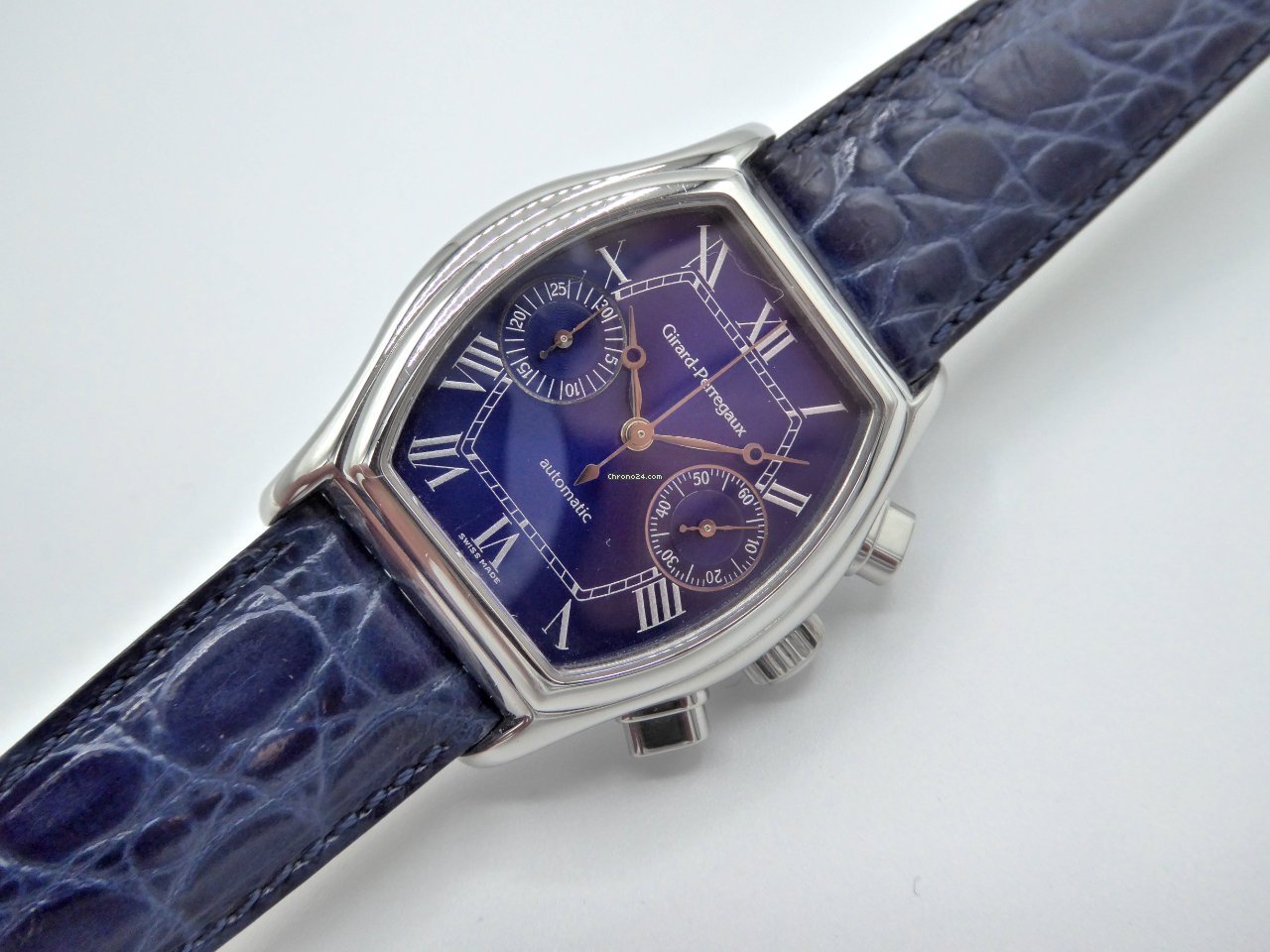 IMG_9081 Girard Perregaux Richeville Mens watch Unisex Automatic Steel 2750 Replica 8