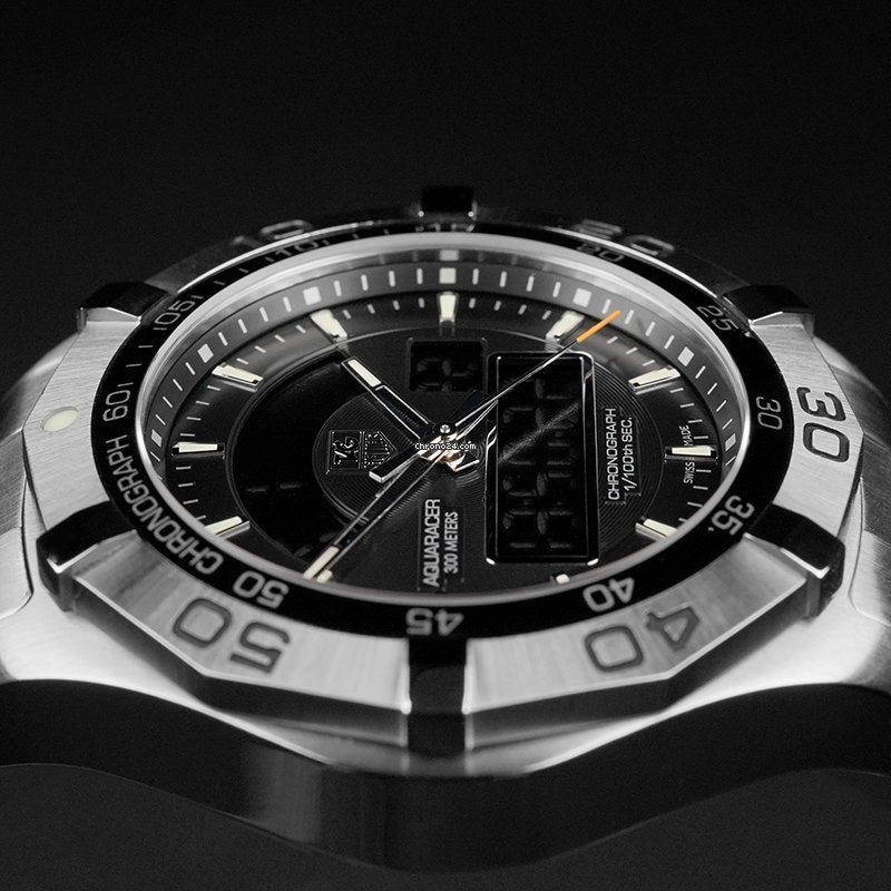 IMG_9081 TAG Heuer Aquaracer 300M Mens watch Unisex Steel CAF1010 Replica 8