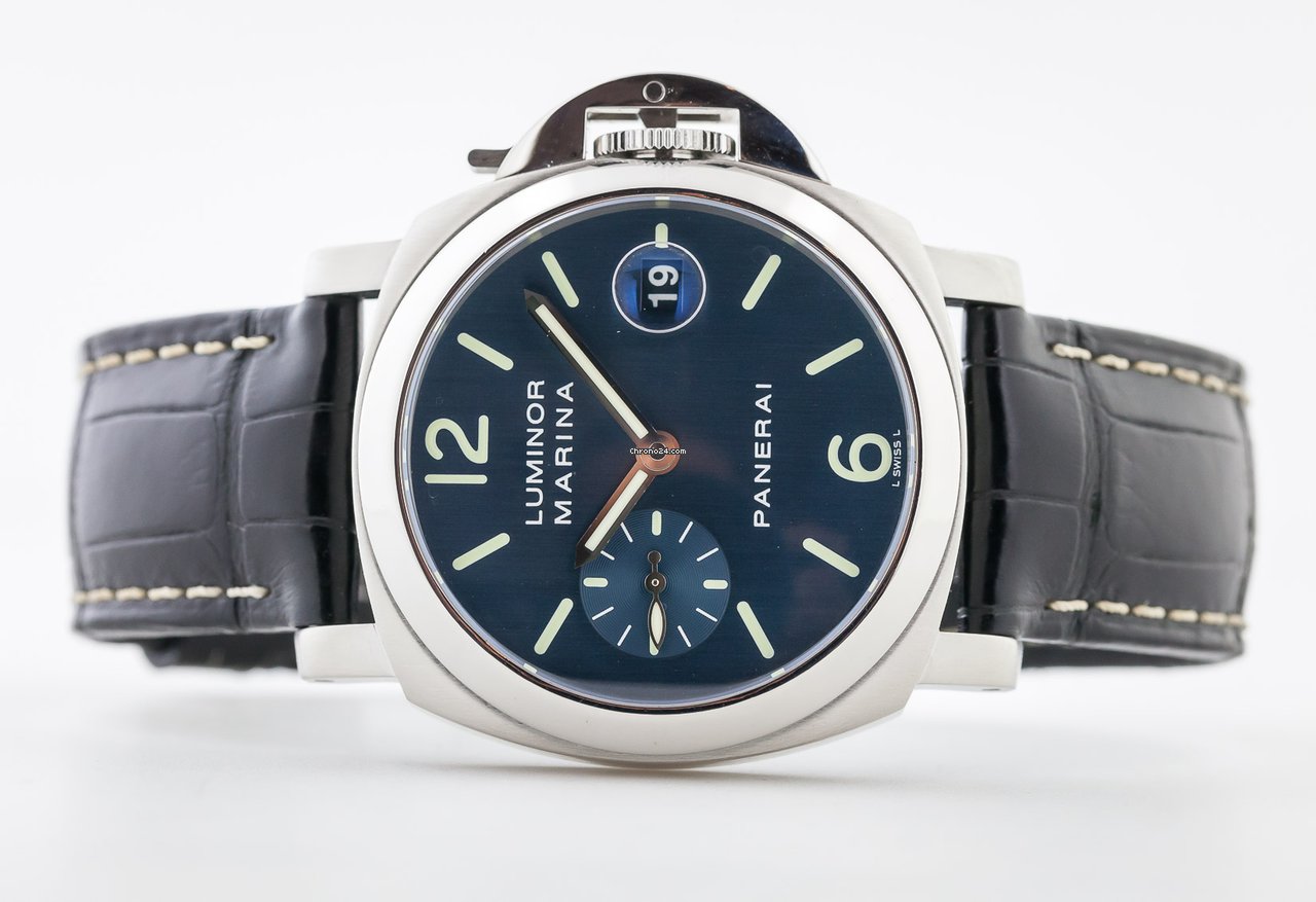 IMG_9081 Panerai Luminor Marina Automatic Mens watch Unisex Automatic Steel PAM 00120 Replica 8