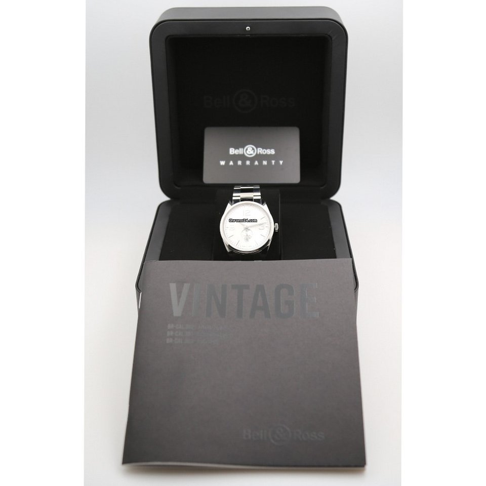 Bell & Ross Vintage Mens watch Unisex Automatic Steel BRG123-WH-ST SST Replica 8