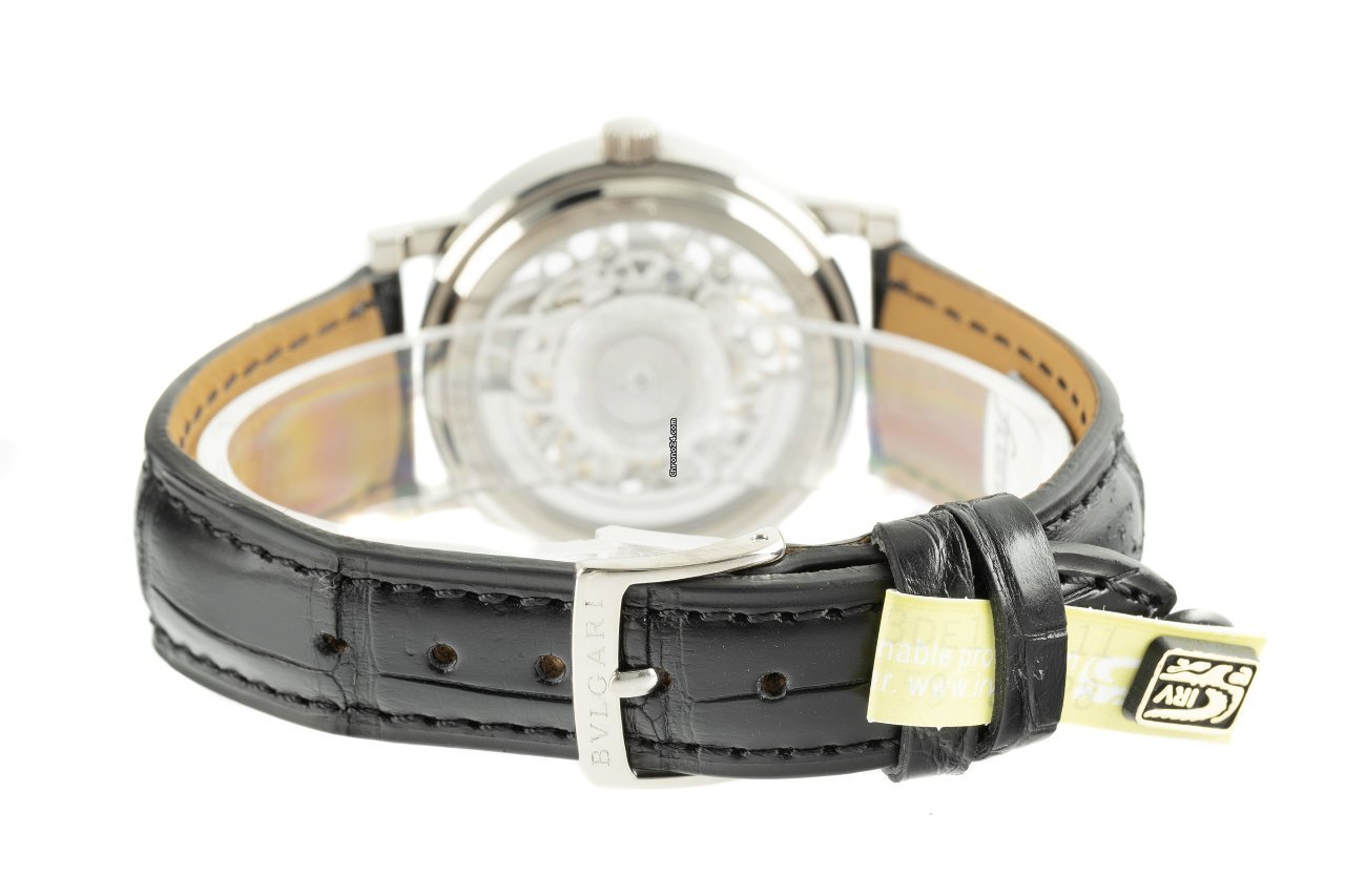 Bulgari Bulgari Mens watch Unisex Automatic White gold BBW33GLSK Replica 8