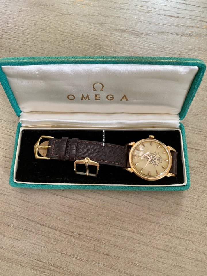 IMG_9081 Omega Seamaster Mens watch Unisex Automatic Rose gold 8060 Replica 8
