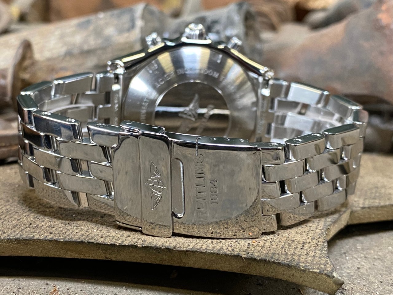 IMG_9081 Breitling Chronomat Mens watch Unisex Automatic Steel A13047 Replica 8