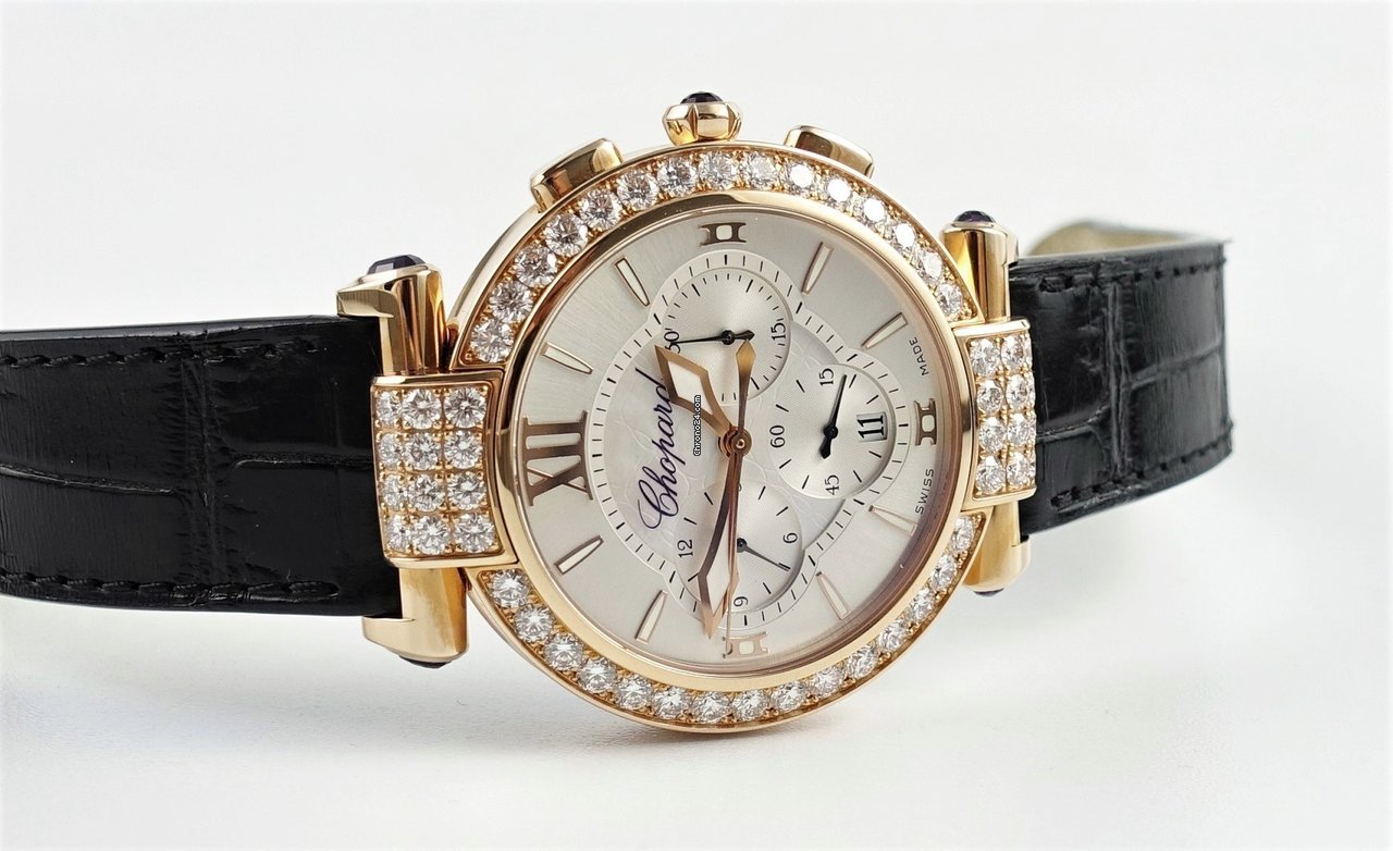 IMG_9081 Chopard Imperiale Womens watch Automatic Rose gold 384211-5003 Replica 8
