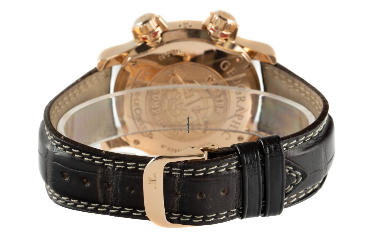 IMG_9081 Jaeger-LeCoultre Master Compressor Geographic Mens watch Unisex Automatic Yellow gold 146.2.83 Replica 8