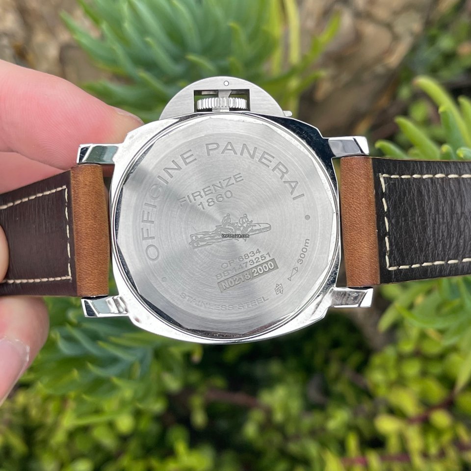 Panerai Special Editions Mens watch Unisex Manual winding Steel PAM 00390 Replica 8