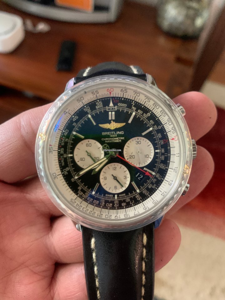 IMG_9081 Breitling Navitimer 01 (46 MM) Mens watch Unisex Automatic Steel AB012721 BD09 441X A20BA.1 Replica 8