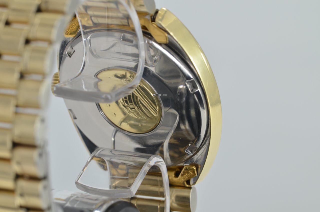 IMG_9081 Omega Constellation Day-Date Mens watch Unisex Automatic Gold Steel 168.029 Replica 8