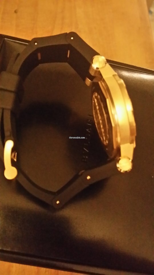 Bulgari Diagono Mens watch Unisex Automatic Yellow gold DP42BGVDSD Replica 8