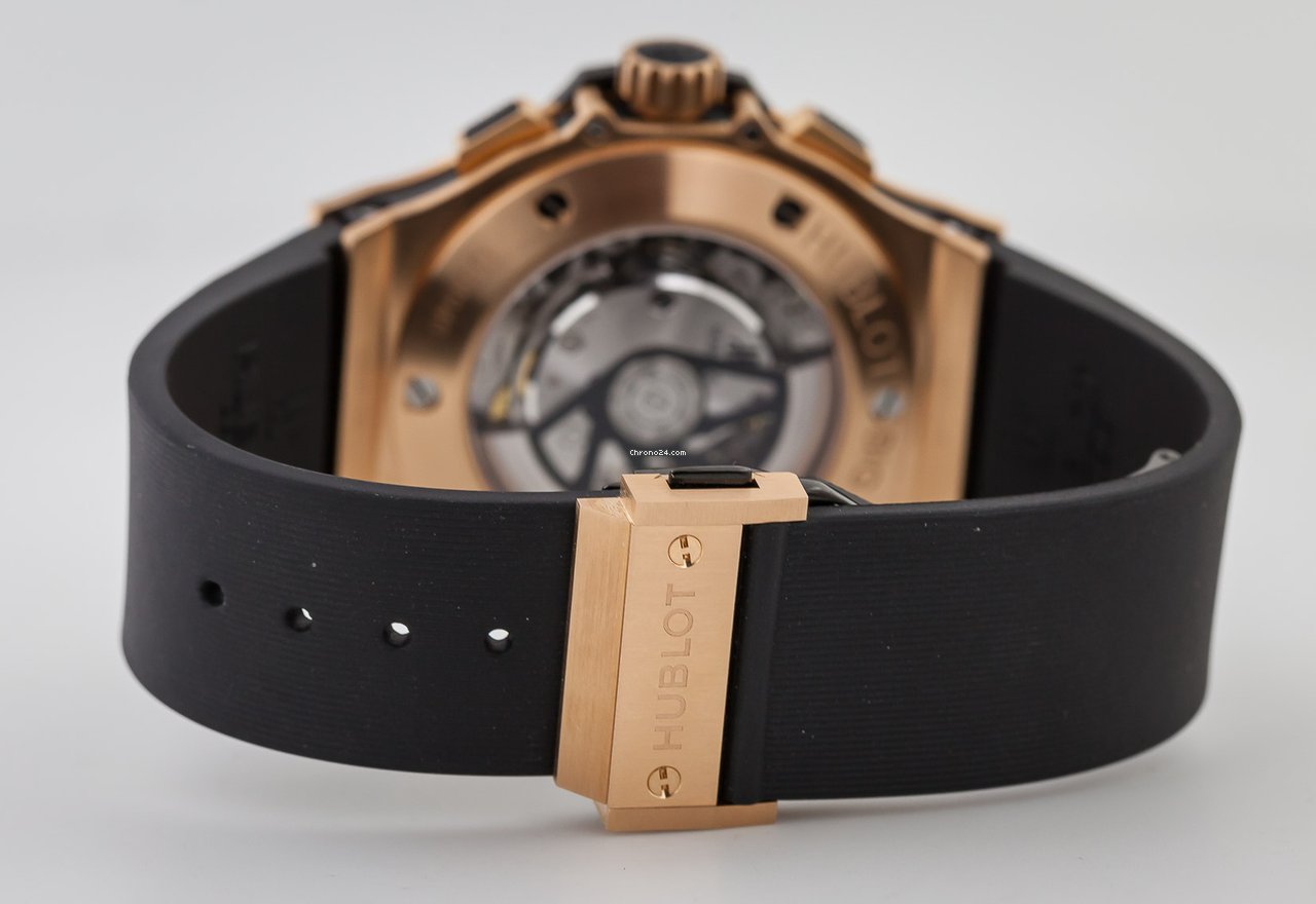 IMG_9081 Hublot Big Bang 44 mm Mens watch Unisex Automatic Rose gold 301.PX.4110.RX.TRS18 Replica 8