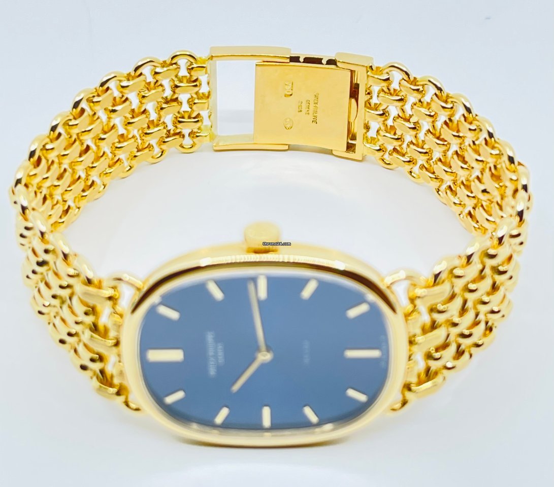 Patek Philippe Golden Ellipse Mens watch Unisex Manual winding Yellow gold 3848 1 Replica 8