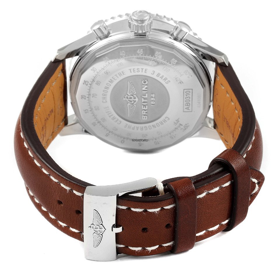 IMG_9081 Breitling Navitimer Rattrapante Mens watch Unisex Automatic Steel AB031021 BF77 441X Replica 8