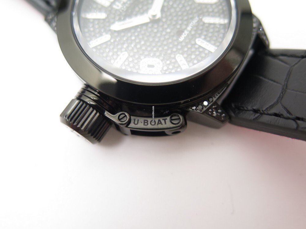 IMG_9081 U-Boat Classico Womens watch Automatic Ceramic 6978 Replica 8