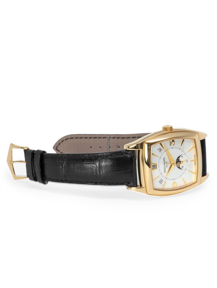 IMG_9081 Patek Philippe Gondolo Mens watch Unisex Automatic Yellow gold 5135J Replica 8
