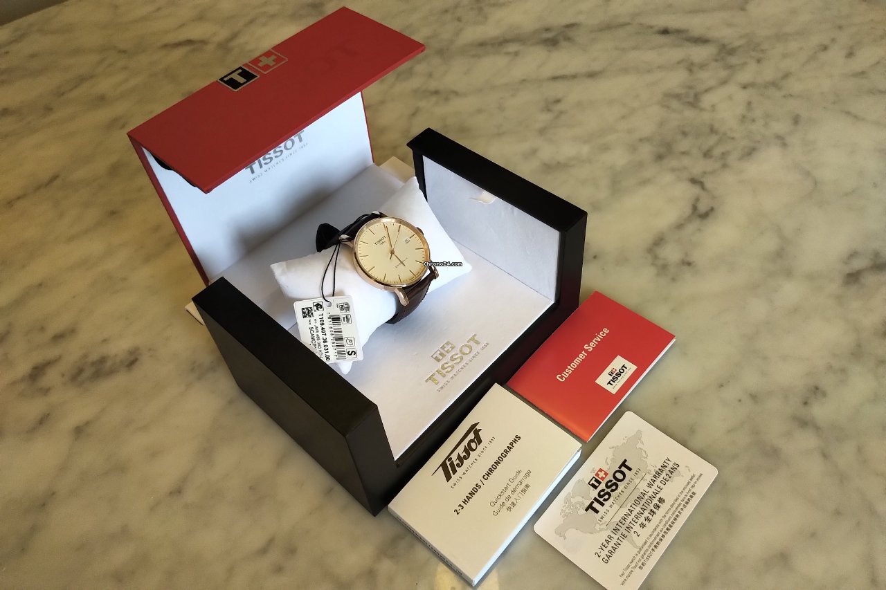 IMG_9081 Tissot T-Classic Mens watch Unisex Automatic Steel T109.407.36.031.00 Replica 8