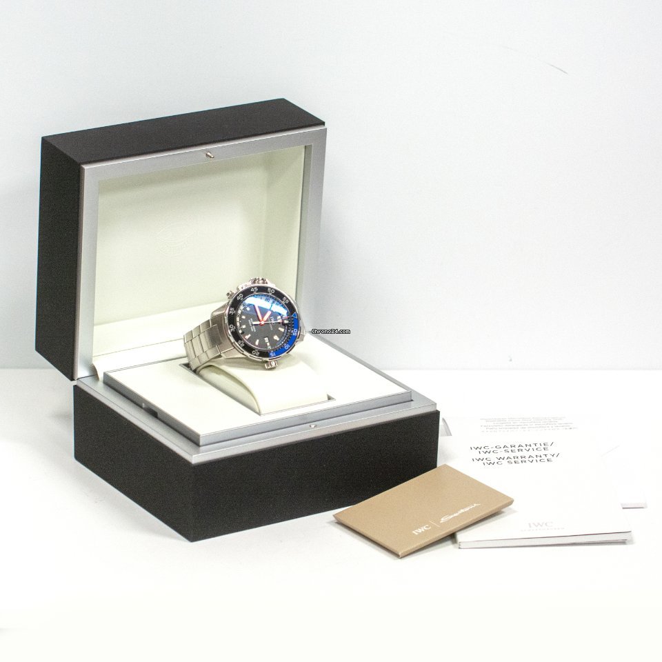 IMG_9081 IWC Aquatimer Deep Two Mens watch Unisex Automatic Steel IW354701 Replica 8