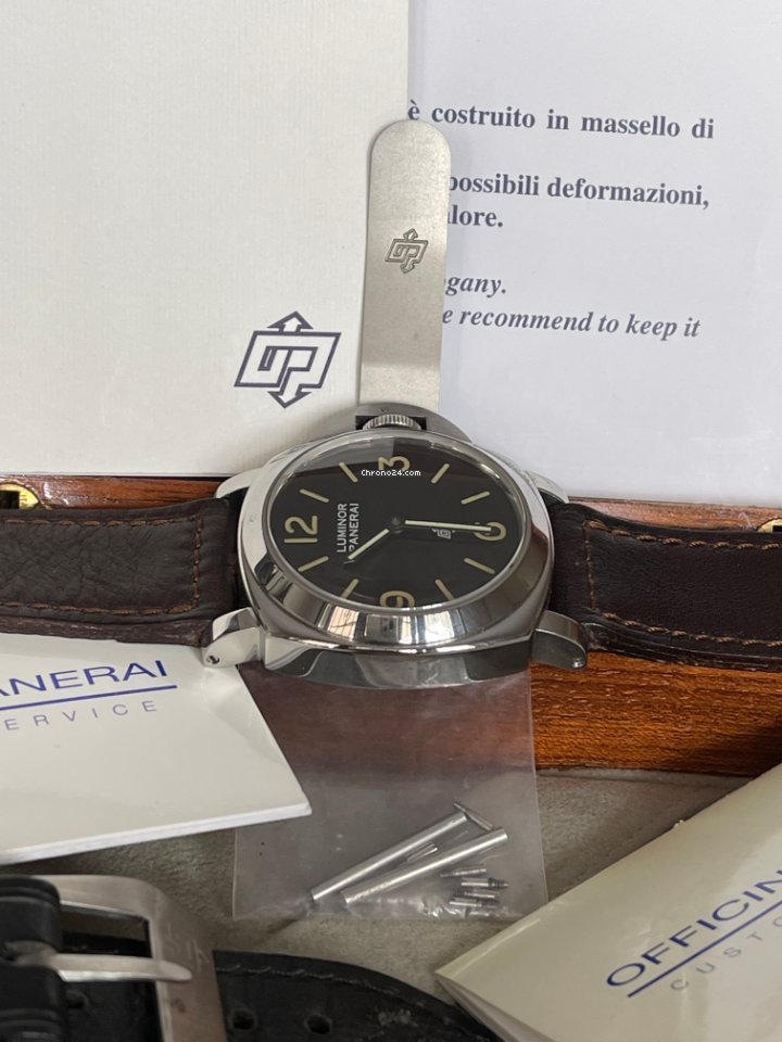 IMG_9081 Panerai Special Editions Mens watch Unisex Manual winding Steel 5218-201A Replica 8