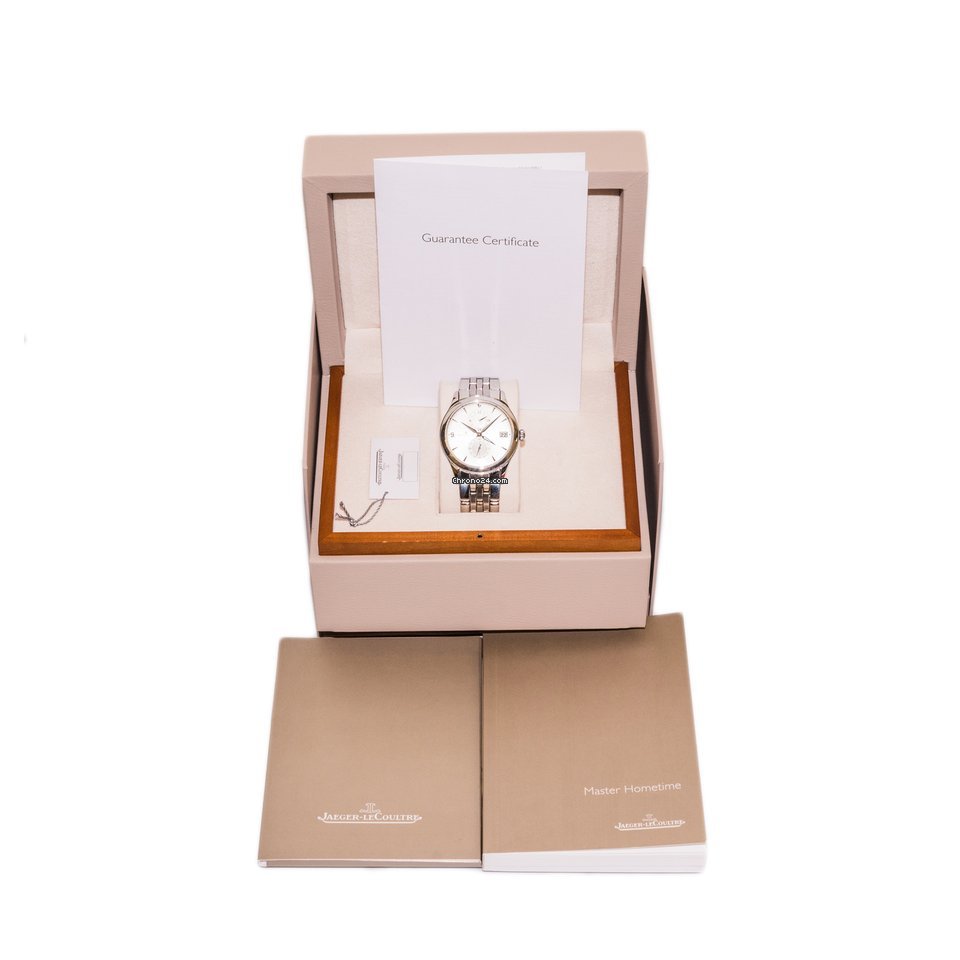 IMG_9081 Jaeger-LeCoultre Master Hometime Mens watch Unisex Automatic Steel 174.8.05.S - Q1628130 Replica 8