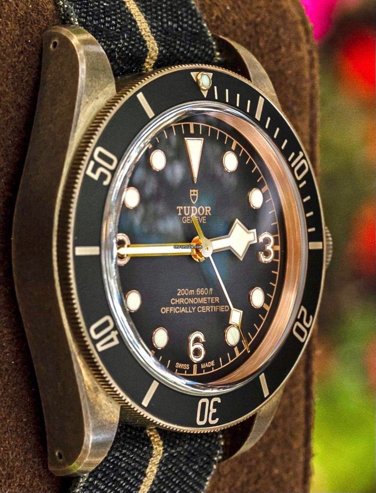 IMG_9081 Tudor Black Bay Bronze Mens watch Unisex Automatic Bronze M79250BA Replica 8