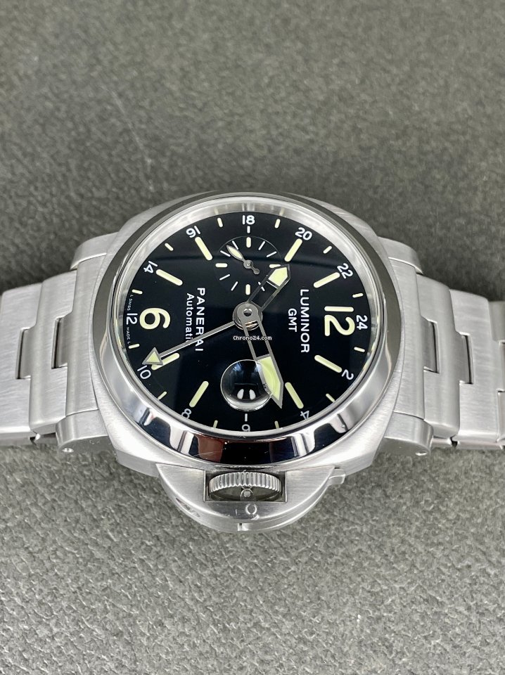 Panerai Luminor GMT Automatic Mens watch Unisex Automatic Steel PAM 00297 Replica 8